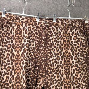 LAST APPERANCE !  Plus Size 28W Animal Print Jeans 48" Waist